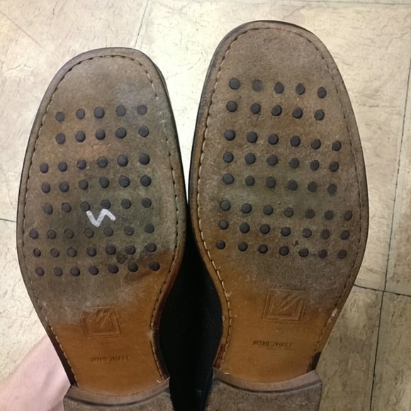 Sandro Moscoloni 9.5M horsebit black driver loafer - Picture 9 of 10